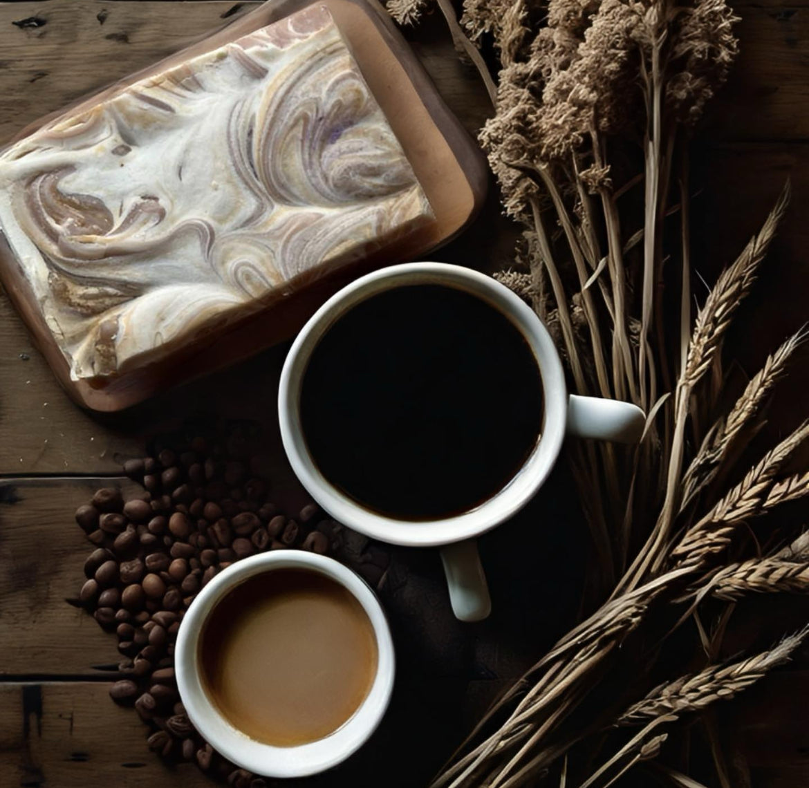 Salted Caramel Cappuccino Bar Soap